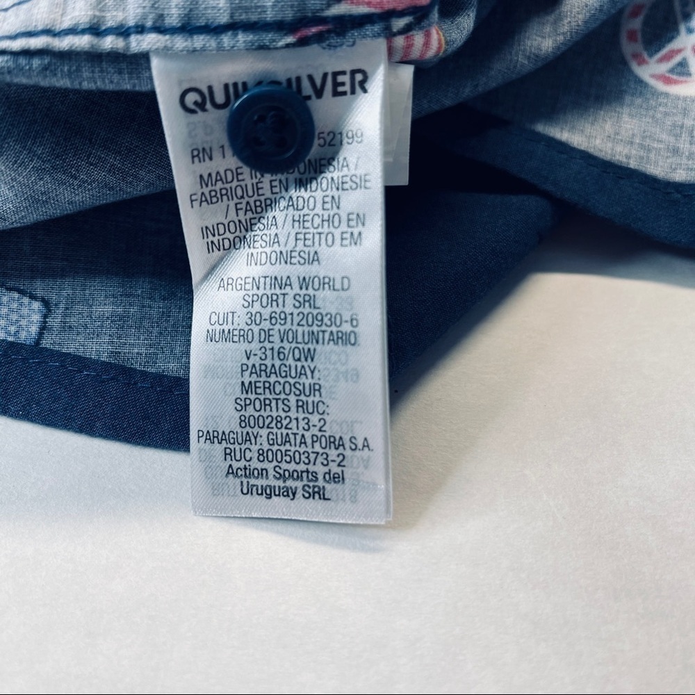 Quiksilver XL CASUAL BUTTON DOWN - Picture 3 of 7